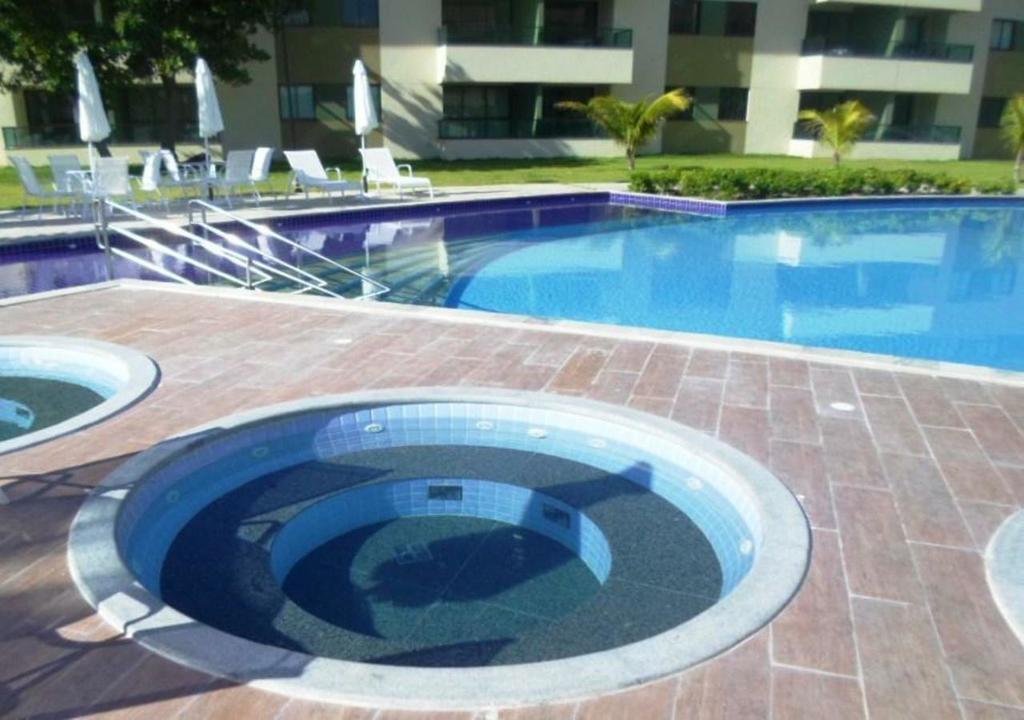 Flat Carneiros Beach Resort 普拉亚多斯卡内罗斯 外观 照片